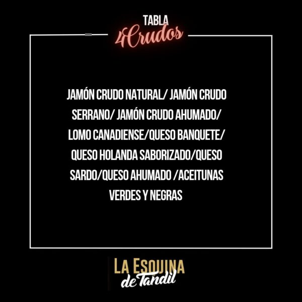 TABLA 4 CRUDOS - Image 2