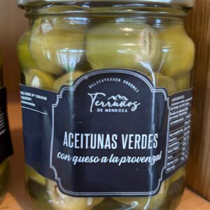 TERRUÑOS - ACEITUNAS VERDES CON QUESO A LA PROVENZAL