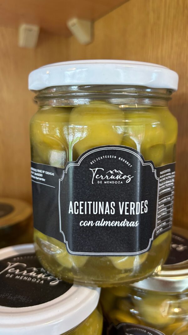 TERRUÑOS - ACEITUNAS CON ALMENDRAS