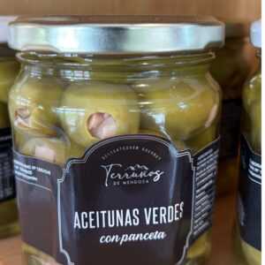 TERRUÑOS - ACEITUNAS VERDES CON PANCETA