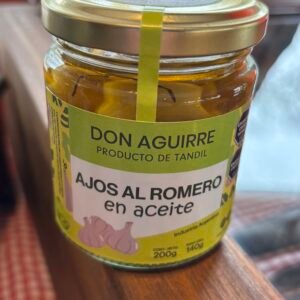DON AGUIRRE - AJOS AL ROMERO en aceite